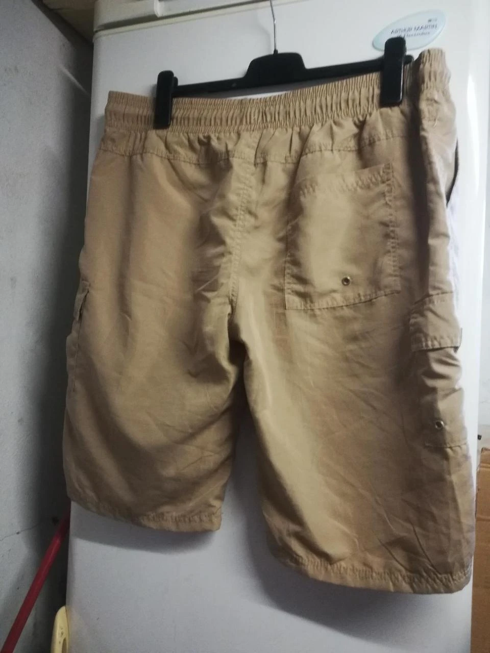 Bermudas (largo 60 cm) elástico Ecru/Sable etiqueta T.XL – photo 18